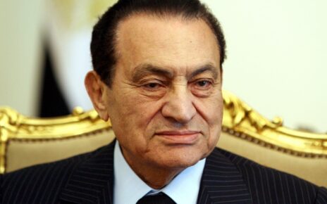 Former president of Egypt Hosni Mubarak died
